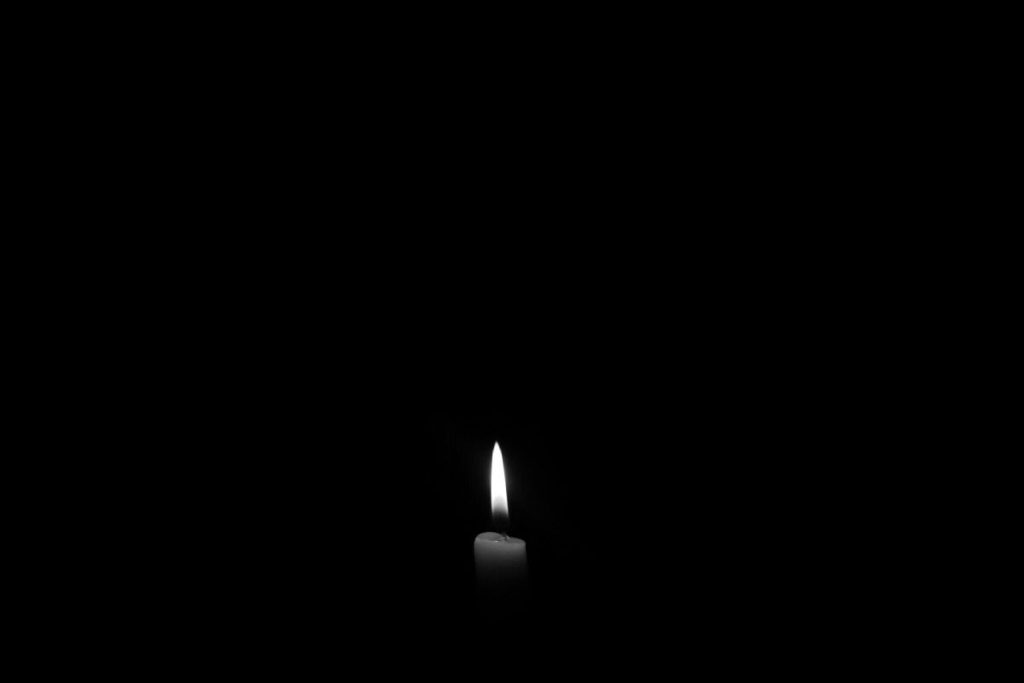 Vela encendida
